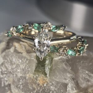 custom stackable wedding set