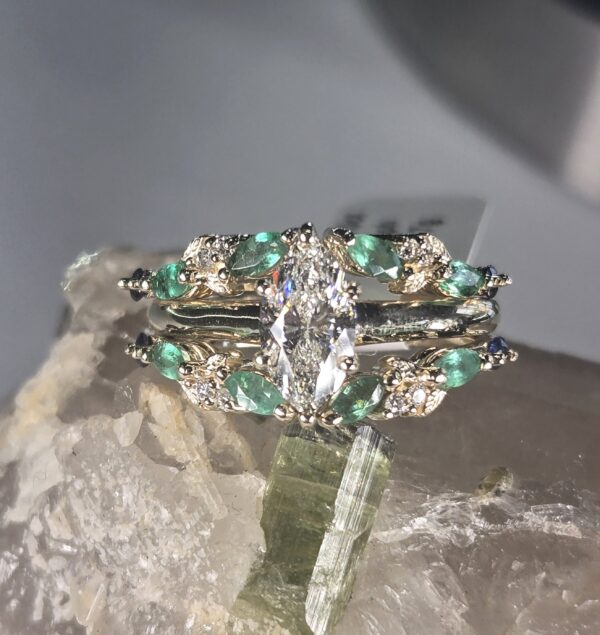 custom stackable wedding set - Image 2